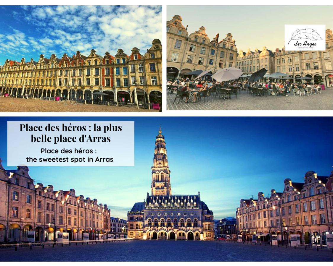 Le 9 De Coeur - 2 Chambres - 6 Couchages Arras Ngoại thất bức ảnh
