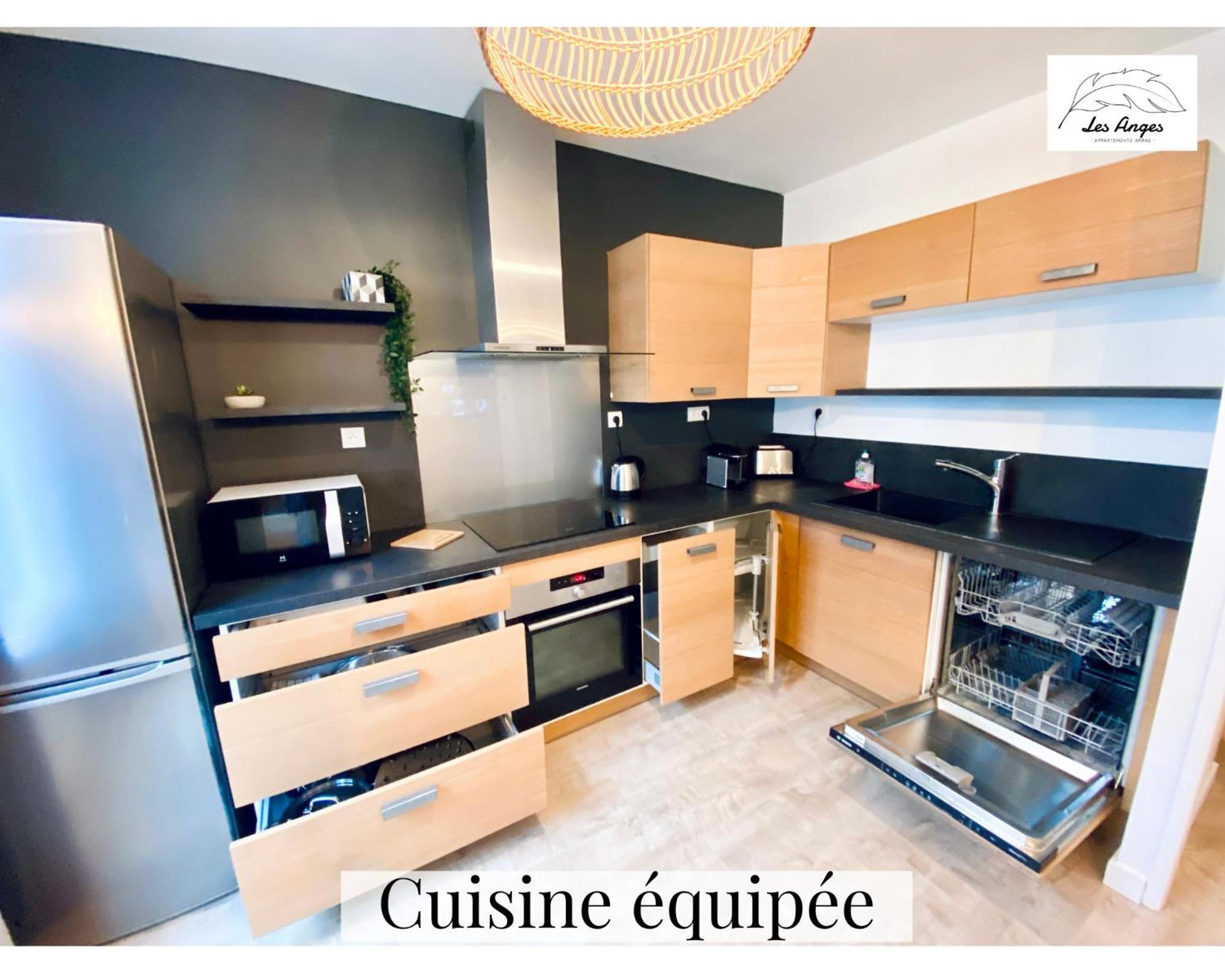 Le 9 De Coeur - 2 Chambres - 6 Couchages Arras Ngoại thất bức ảnh